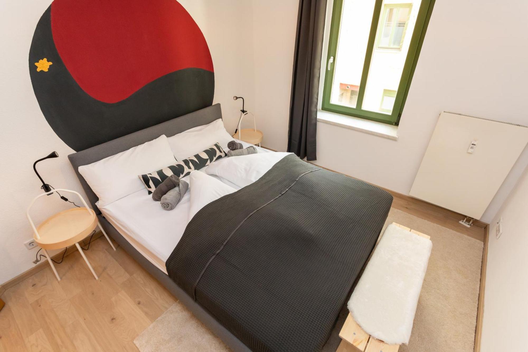 Fullhouse - Halle - R6 Apartments - Smarttv - Nespresso Bagian luar foto